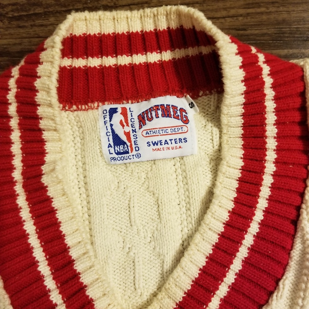 🚨🚨KEPT🚨🚨Vintage 80's Nutmeg ATL Hawks Vest - Picture 3 of 6